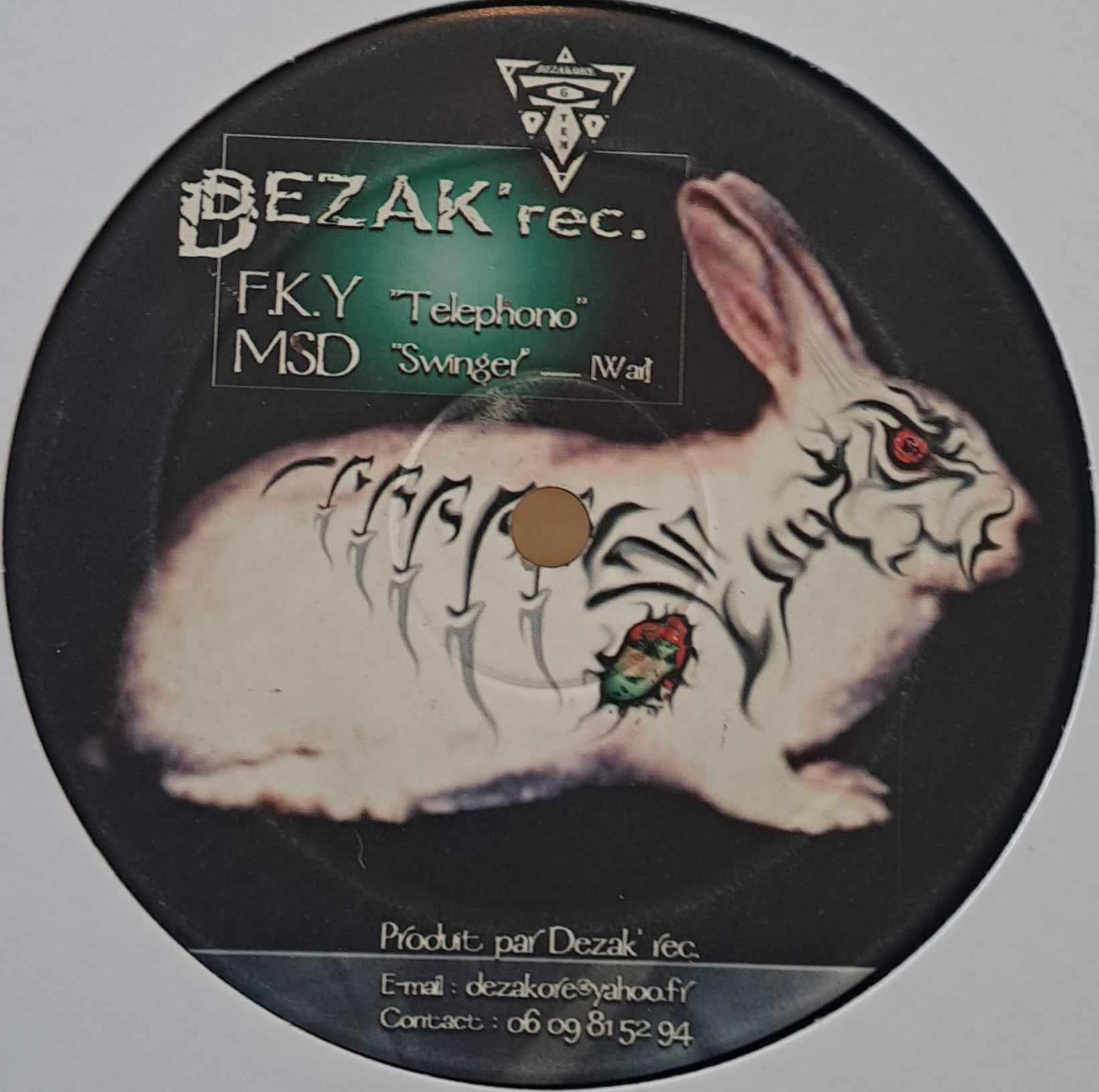 Dezakore 001 - vinyle freetekno